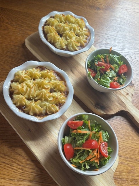 Assortiment de plats faits maison