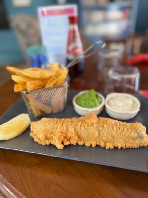Fish and chips fait maison